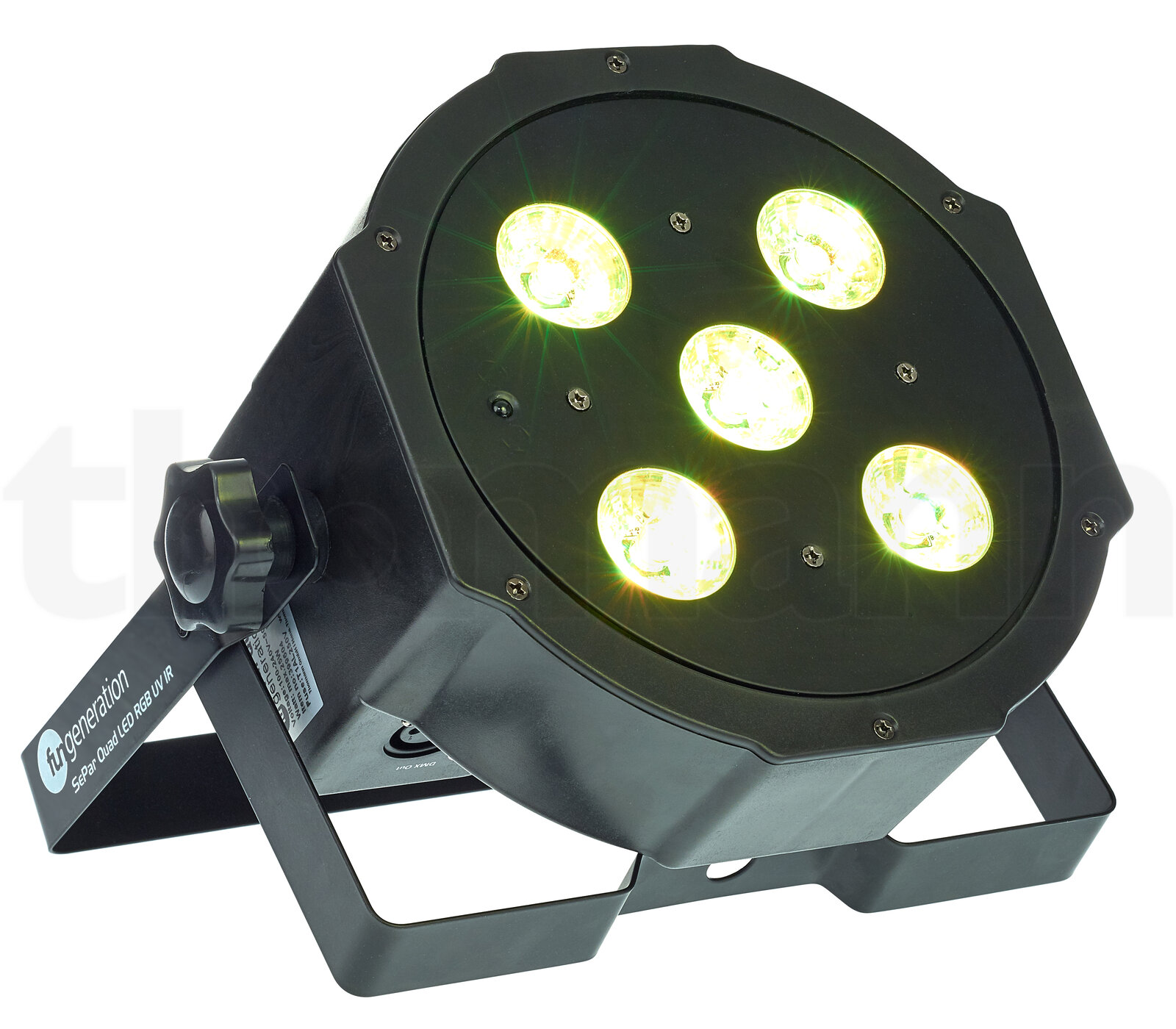 פנס PAR LED Fun Generation SePar Quad LED RGB UV Bundle 4 4 פנס PAR LED Fun Generation SePar Quad LED RGB UV Bundle 4 — תמונה 4