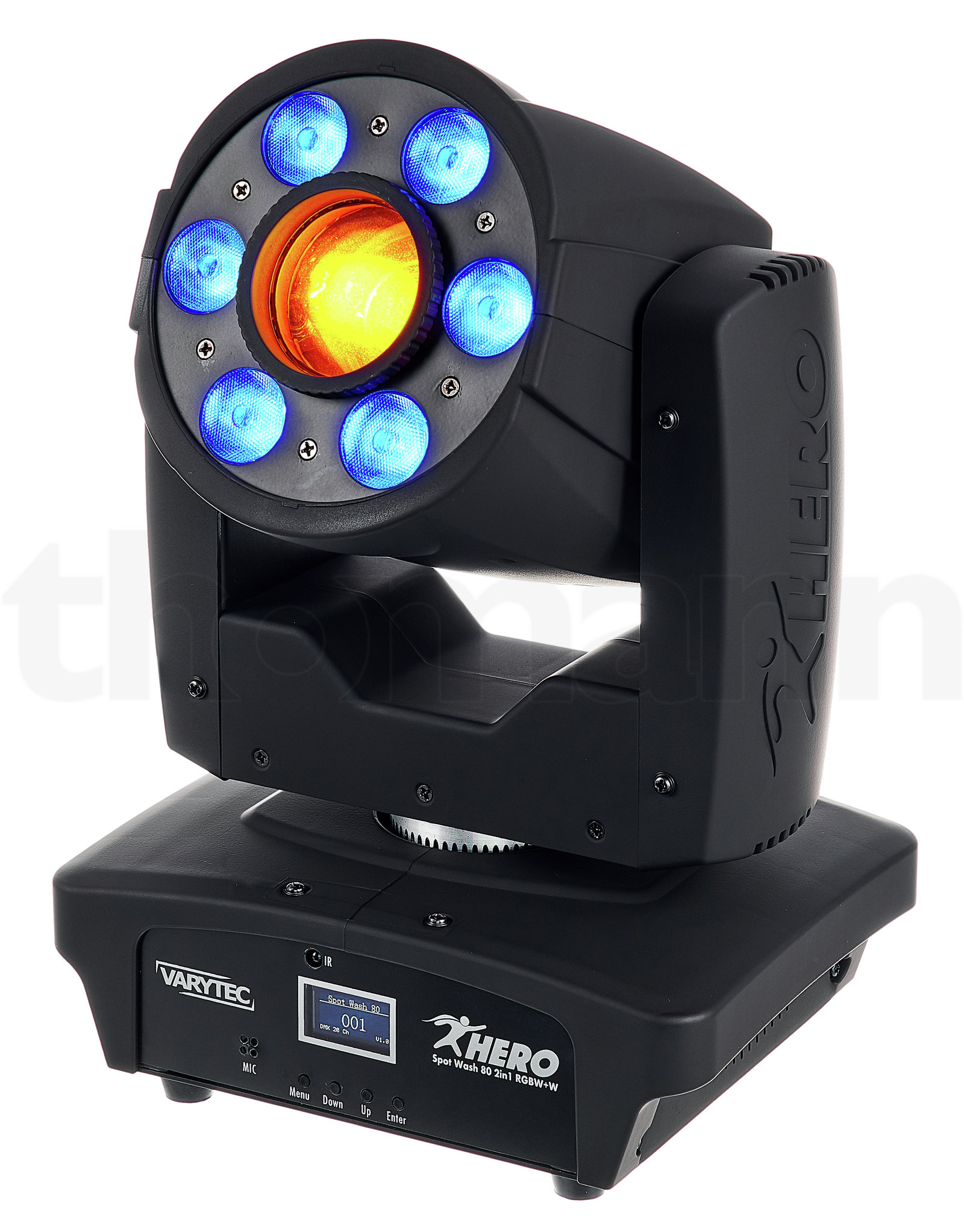 מוביל הד Varytec Hero Spot Wash 80 2in1 RGBW+W 2 מוביל הד Varytec Hero Spot Wash 80 2in1 RGBW+W — תמונה 2