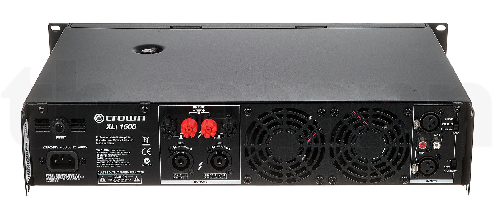 מגבר הספק Crown XLi 1500 5 מגבר הספק Crown XLi 1500 — תמונה 5