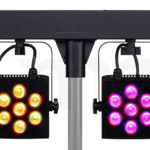 פנס PAR LED Stairville CLB4 Compact LED Bar 4 Bundle