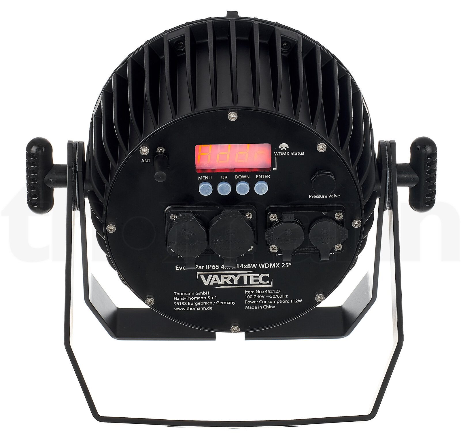 פנס PAR LED Varytec Event Par IP65 4in1 14x8W WDMX 5 פנס PAR LED Varytec Event Par IP65 4in1 14x8W WDMX — תמונה 5