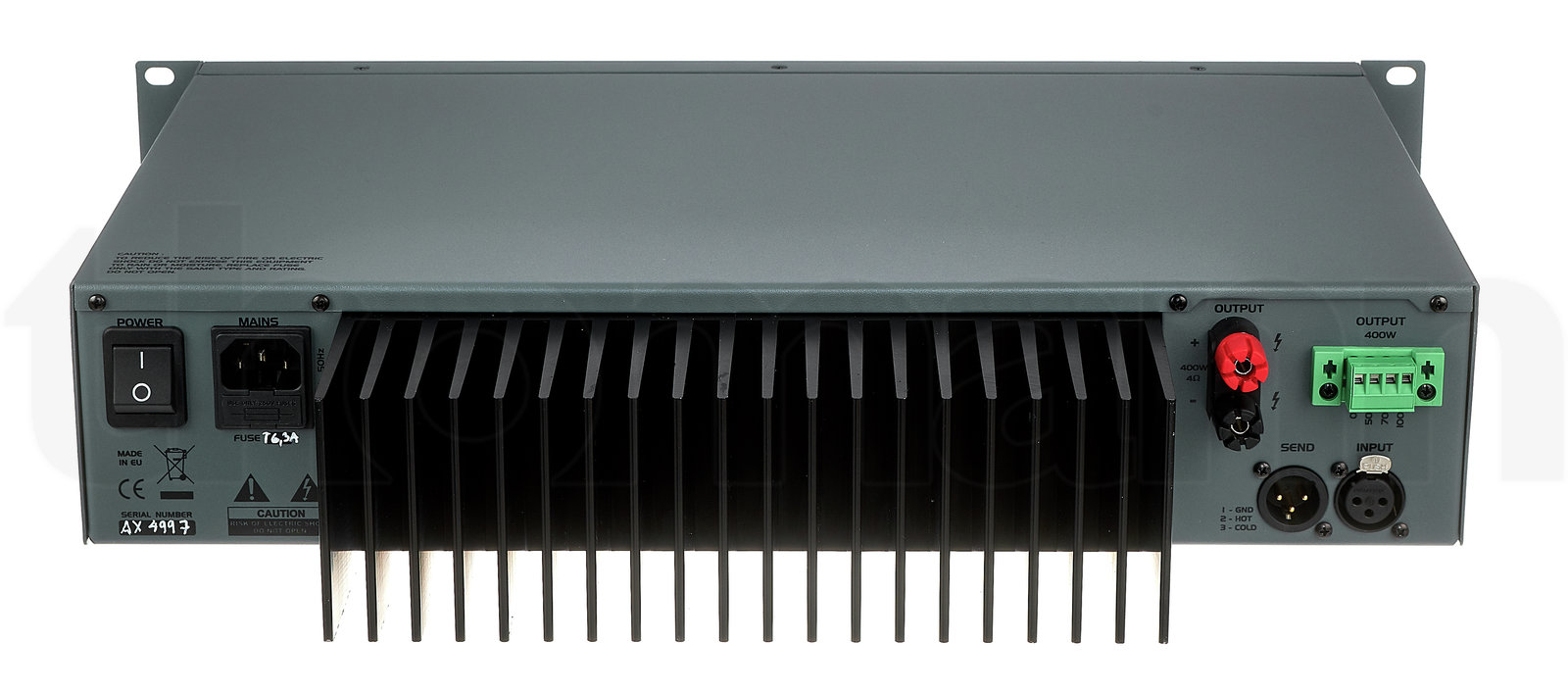 מגבר הספק Axxent AX1400TS 5 מגבר הספק Axxent AX1400TS — תמונה 5
