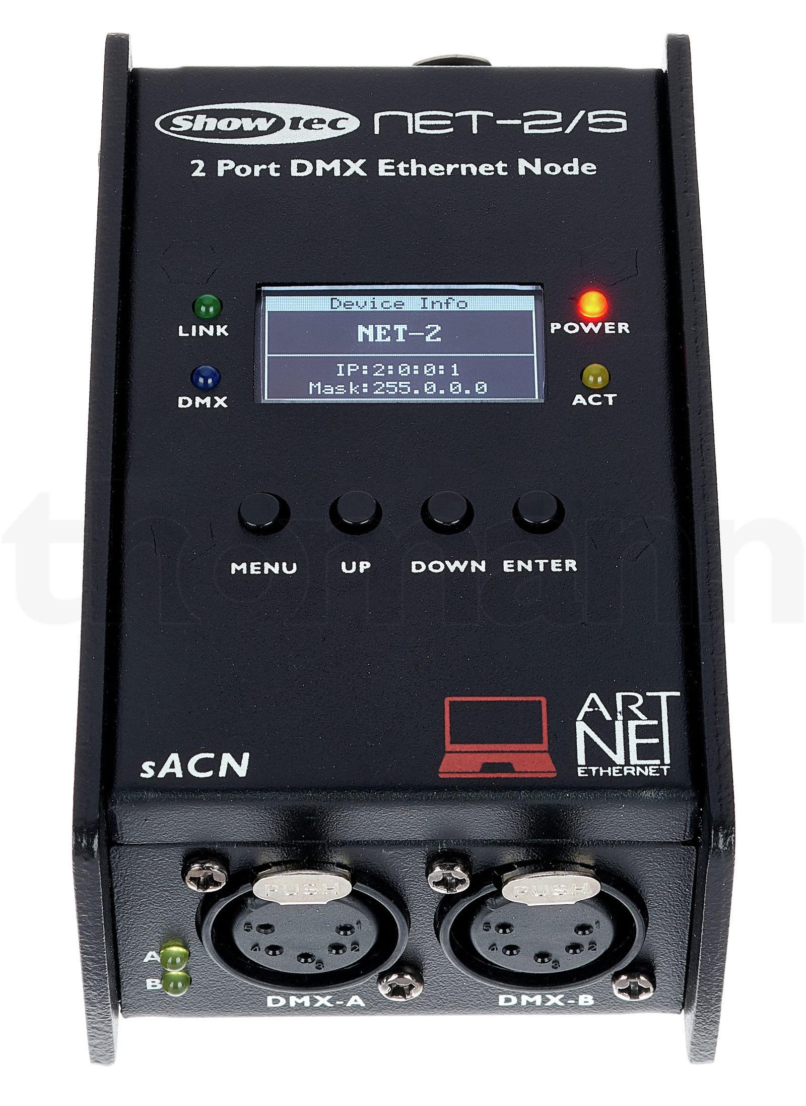 בקר תאורה Showtec NET-2/5 Pocket 3 בקר תאורה Showtec NET-2/5 Pocket — תמונה 3