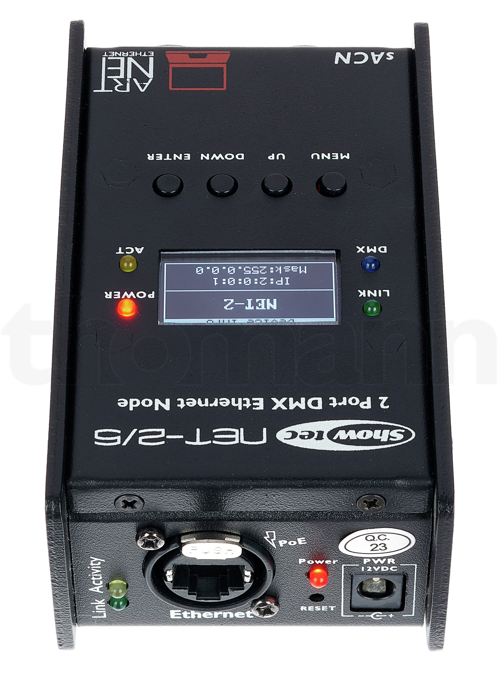 בקר תאורה Showtec NET-2/5 Pocket 5 בקר תאורה Showtec NET-2/5 Pocket — תמונה 5
