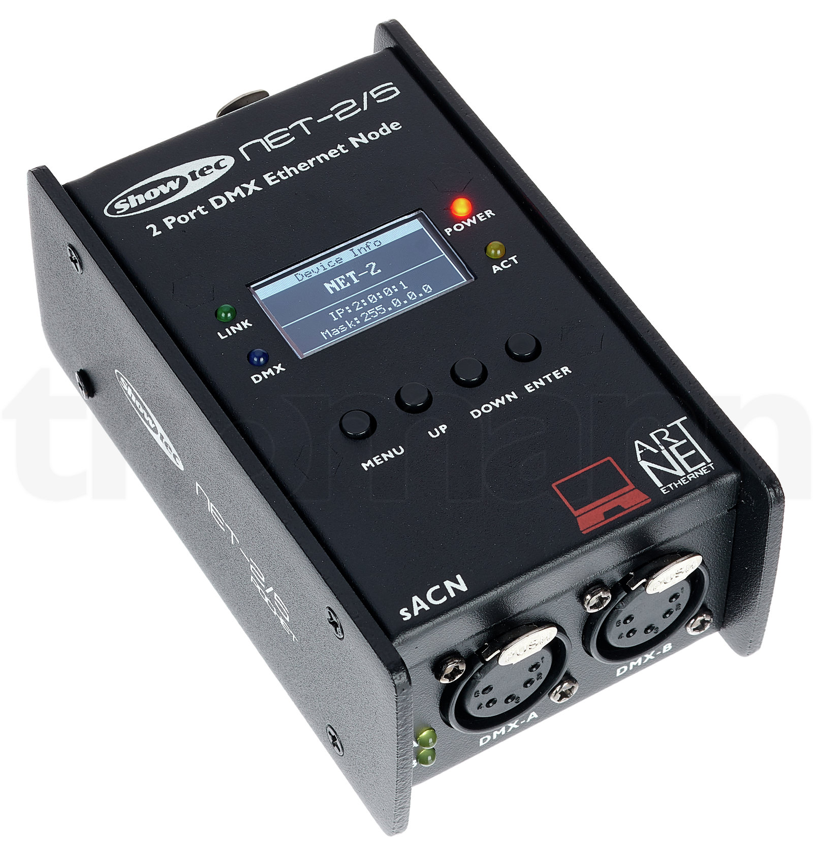 בקר תאורה Showtec NET-2/5 Pocket 4 בקר תאורה Showtec NET-2/5 Pocket — תמונה 4