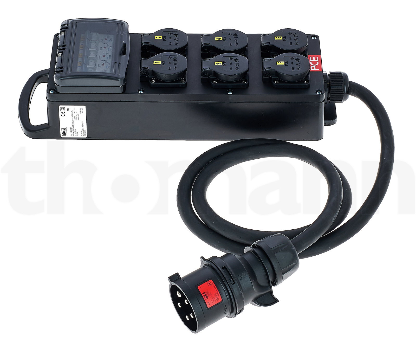 מפצל ומחלק זרם CEE PCE 9441542 Steyregg MV CEE 32A 3 מפצל ומחלק זרם CEE PCE 9441542 Steyregg MV CEE 32A — תמונה 3