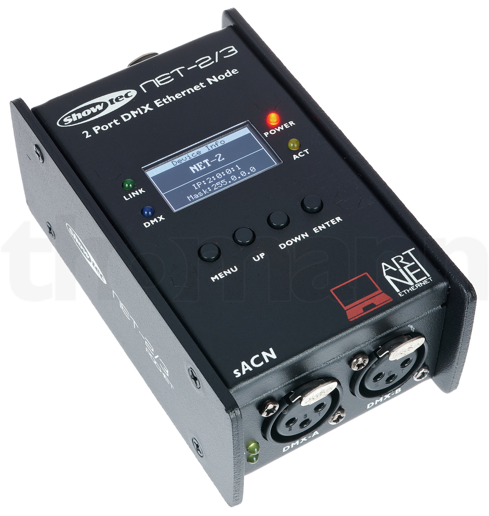 בקר תאורה Showtec NET-2/3 Pocket 4 בקר תאורה Showtec NET-2/3 Pocket — תמונה 4