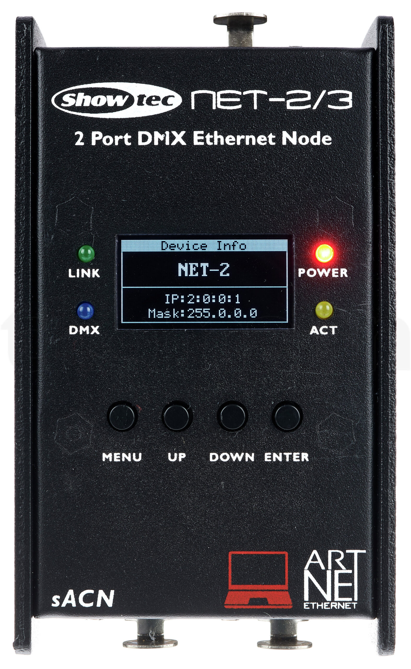 בקר תאורה Showtec NET-2/3 Pocket 6 בקר תאורה Showtec NET-2/3 Pocket — תמונה 6