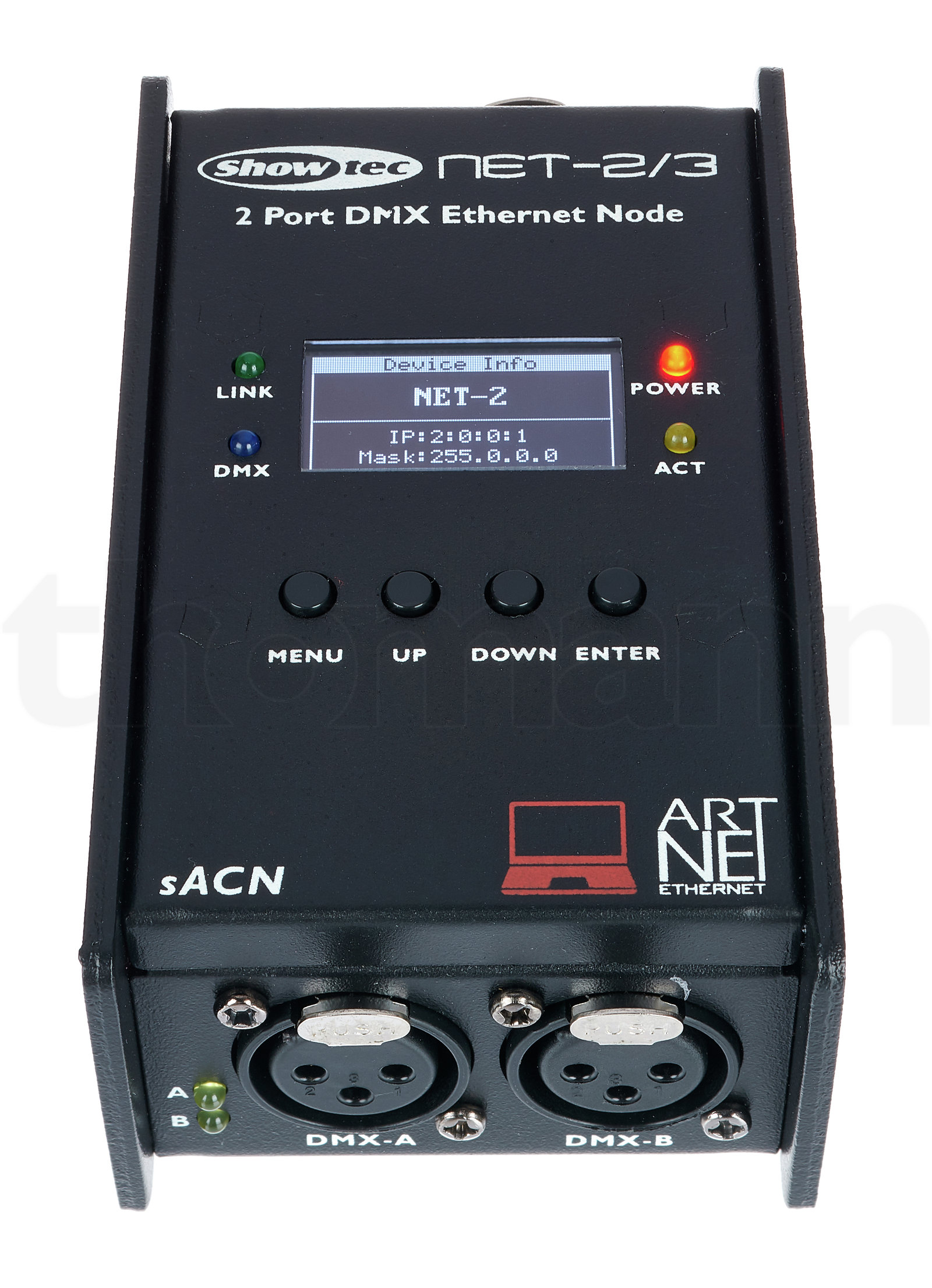 בקר תאורה Showtec NET-2/3 Pocket 3 בקר תאורה Showtec NET-2/3 Pocket — תמונה 3