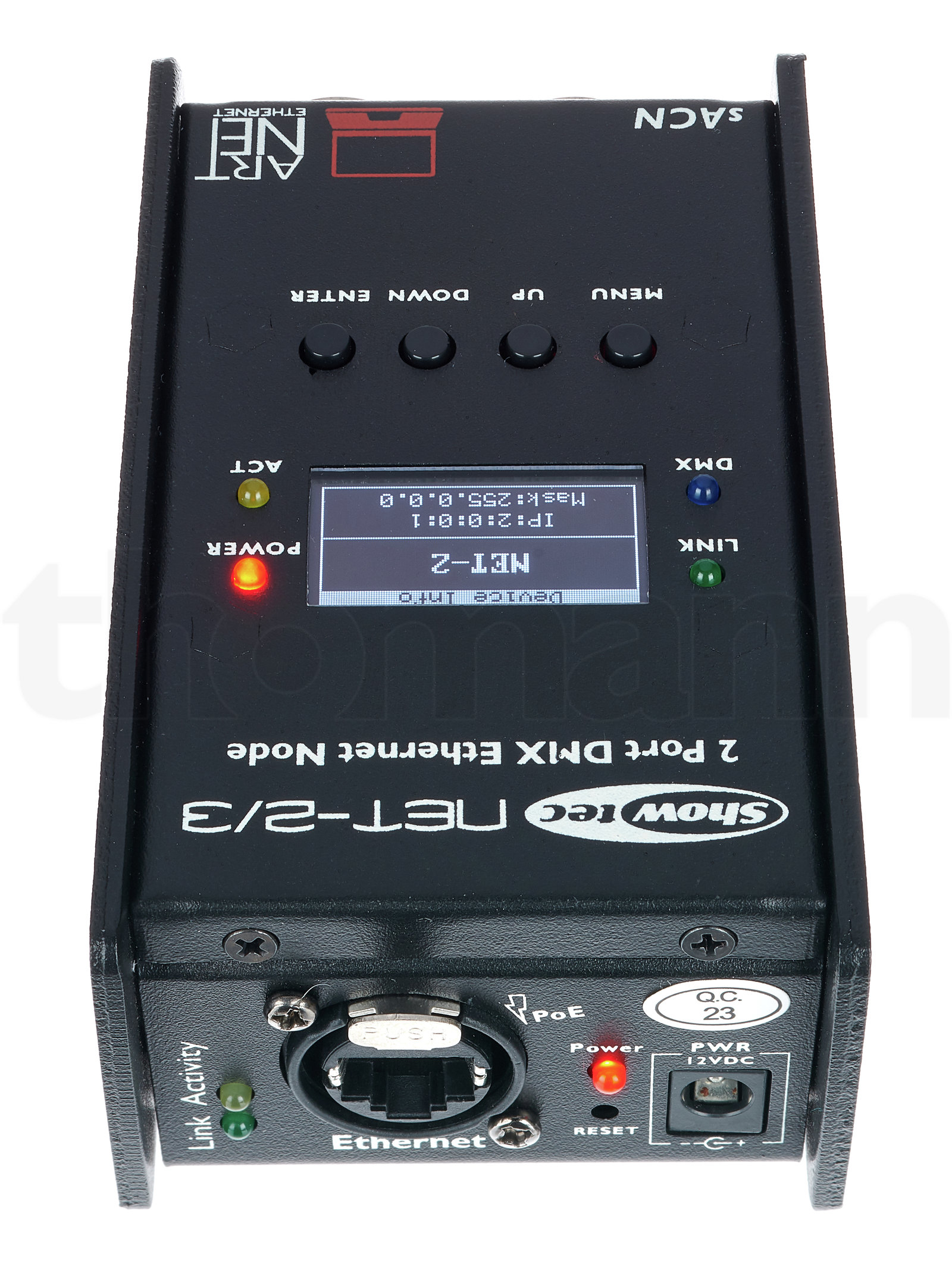 בקר תאורה Showtec NET-2/3 Pocket 5 בקר תאורה Showtec NET-2/3 Pocket — תמונה 5