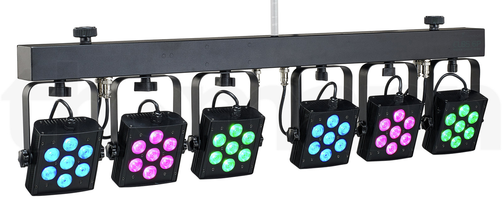 פנס PAR LED Stairville CLB5 6P RGB WW Compact LED Bar 4 פנס PAR LED Stairville CLB5 6P RGB WW Compact LED Bar — תמונה 4
