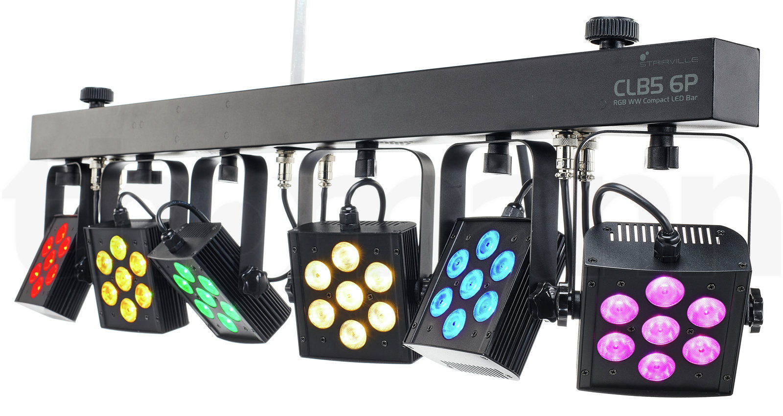 פנס PAR LED Stairville CLB5 6P RGB WW Compact LED Bar 6 פנס PAR LED Stairville CLB5 6P RGB WW Compact LED Bar — תמונה 6