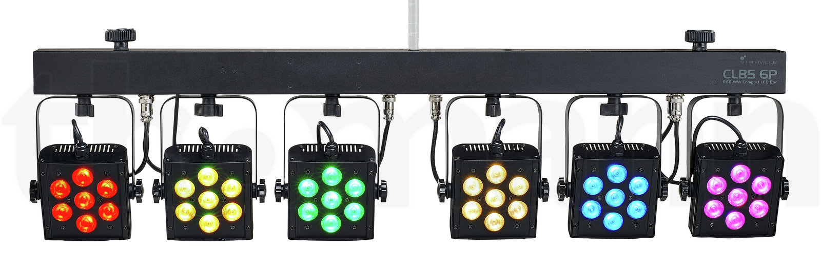 פנס PAR LED Stairville CLB5 6P RGB WW Compact LED Bar 3 פנס PAR LED Stairville CLB5 6P RGB WW Compact LED Bar — תמונה 3