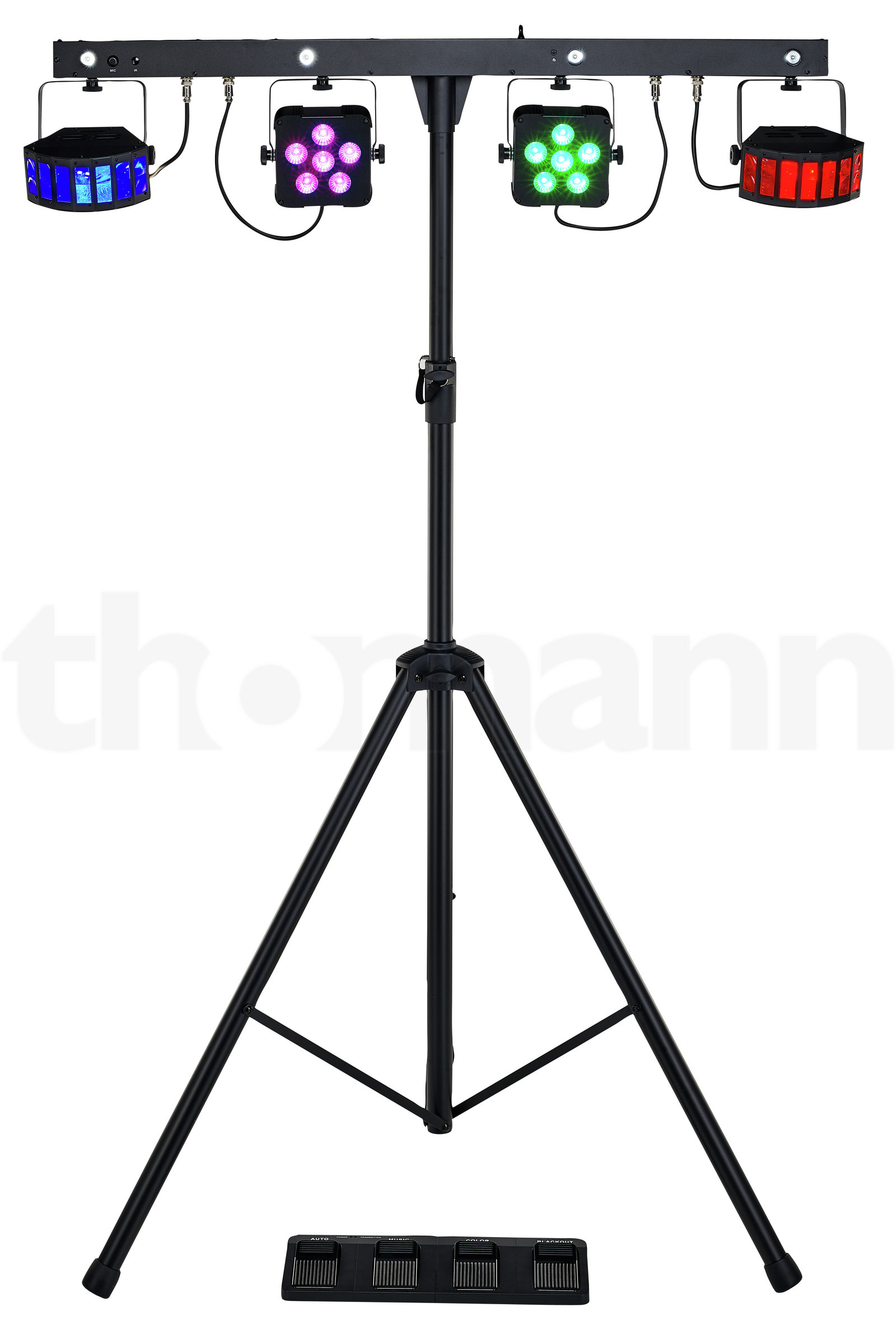 פנס PAR LED Stairville LED BossFX-2 Pro Bundle 3 פנס PAR LED Stairville LED BossFX-2 Pro Bundle — תמונה 3