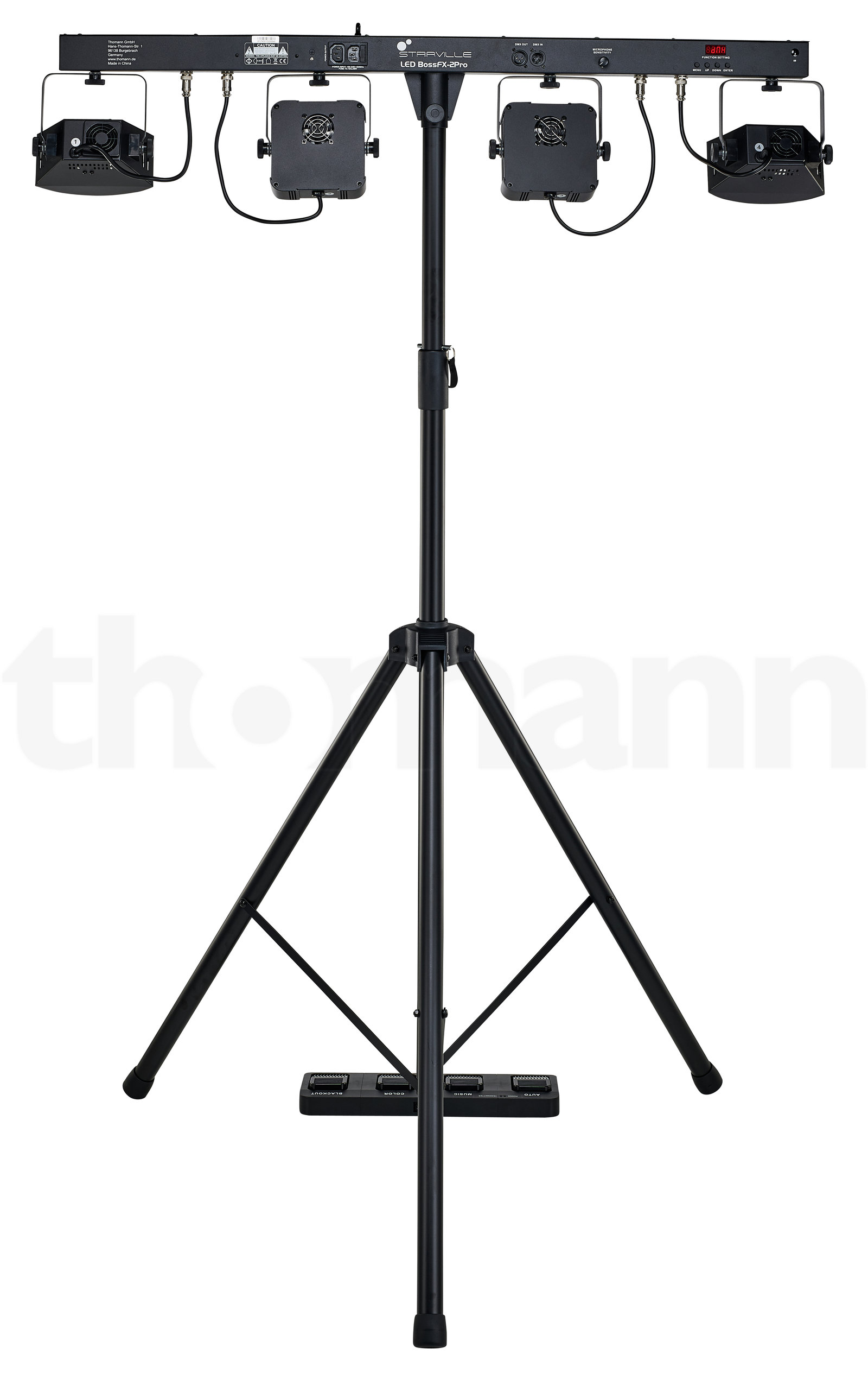 פנס PAR LED Stairville LED BossFX-2 Pro Bundle 5 פנס PAR LED Stairville LED BossFX-2 Pro Bundle — תמונה 5