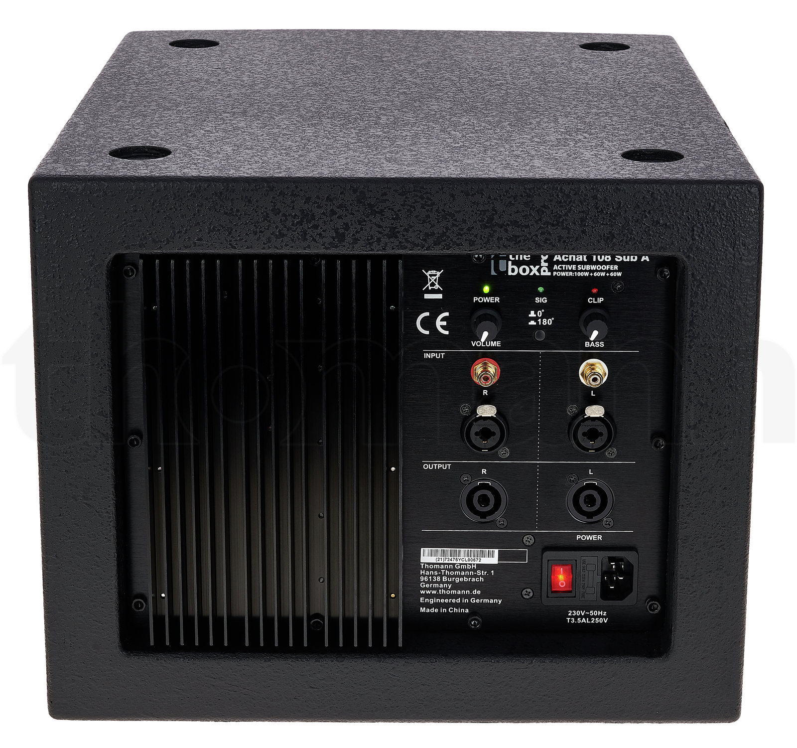 רמקול פסיבי the box pro Achat 108 Sub A 5 רמקול פסיבי the box pro Achat 108 Sub A — תמונה 5