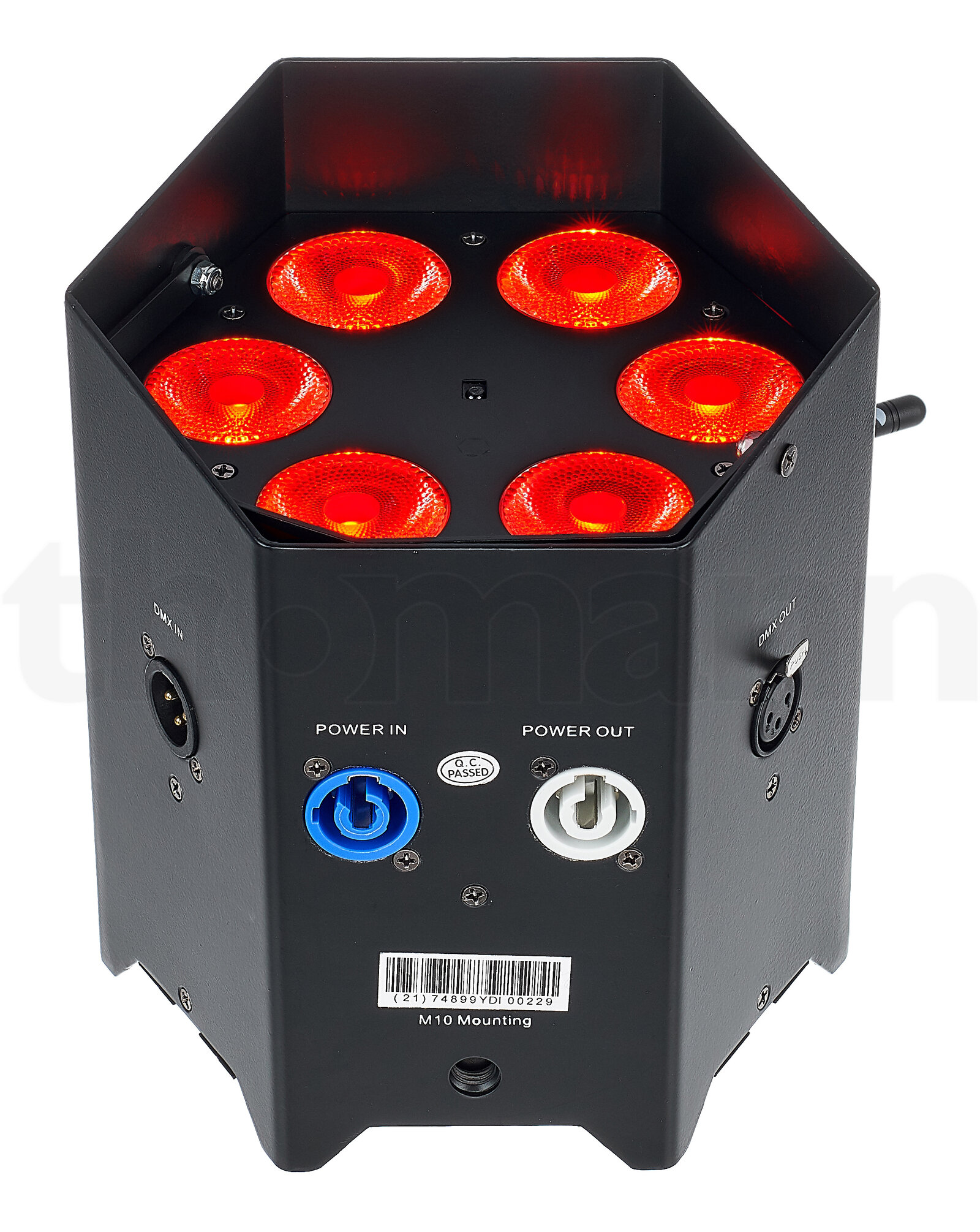 פנס PAR LED Stairville BEL6 Battery Event Light 6x15W 3 פנס PAR LED Stairville BEL6 Battery Event Light 6x15W — תמונה 3