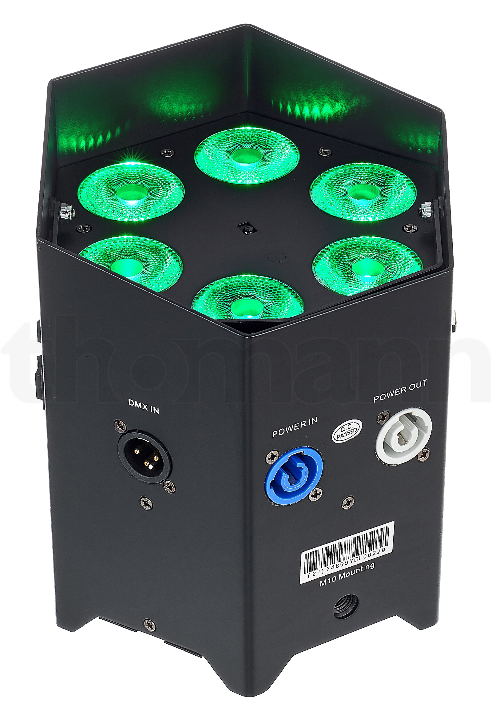 פנס PAR LED Stairville BEL6 Battery Event Light 6x15W 4 פנס PAR LED Stairville BEL6 Battery Event Light 6x15W — תמונה 4
