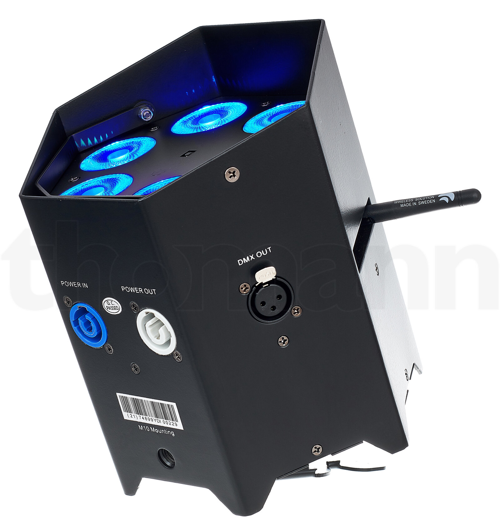 פנס PAR LED Stairville BEL6 Battery Event Light 6x15W 6 פנס PAR LED Stairville BEL6 Battery Event Light 6x15W — תמונה 6