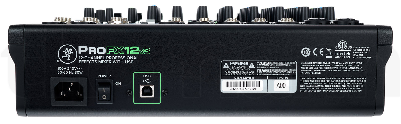 מיקסר Mackie ProFX12v3 6 מיקסר Mackie ProFX12v3 — תמונה 6