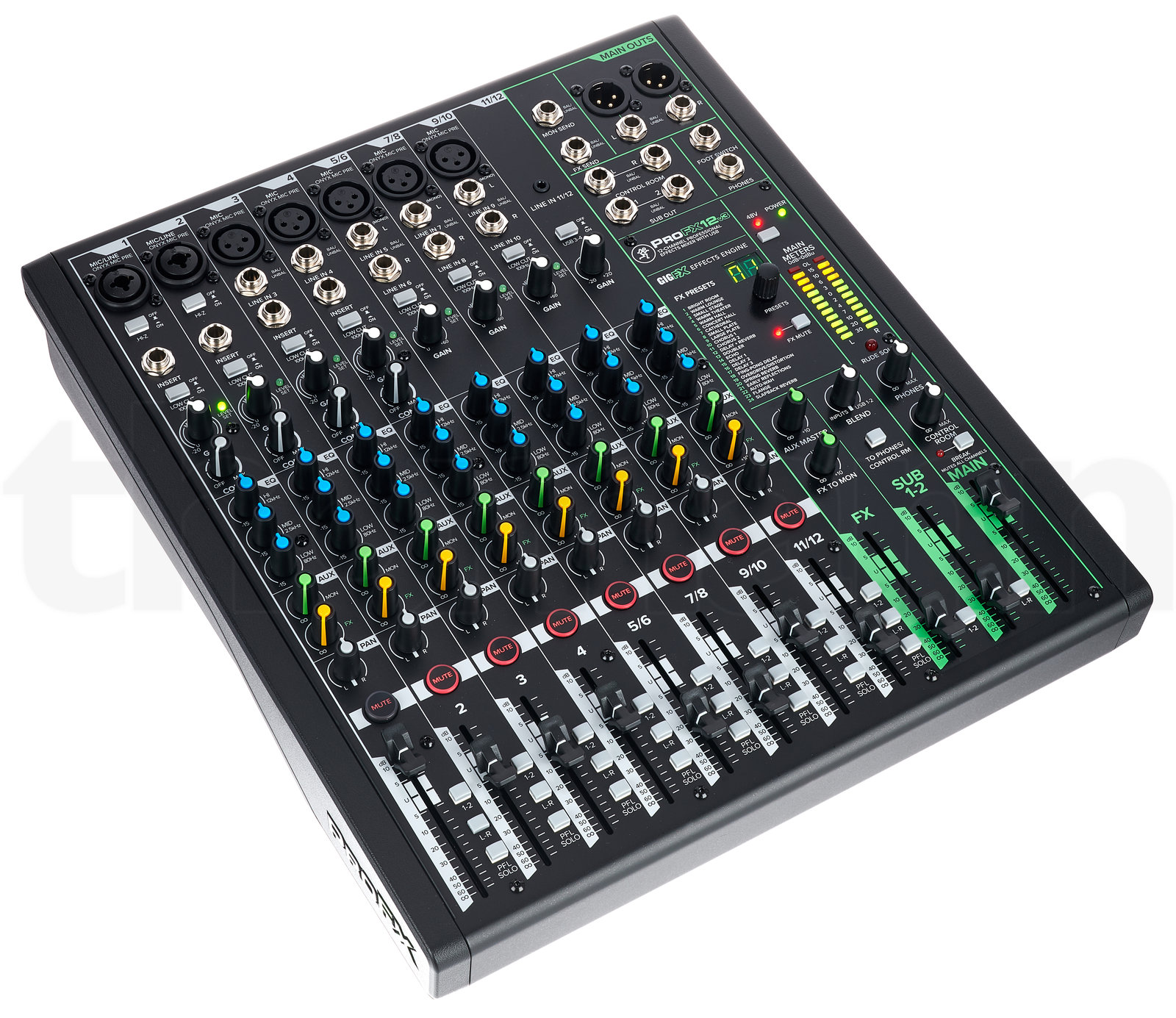 מיקסר Mackie ProFX12v3 4 מיקסר Mackie ProFX12v3 — תמונה 4