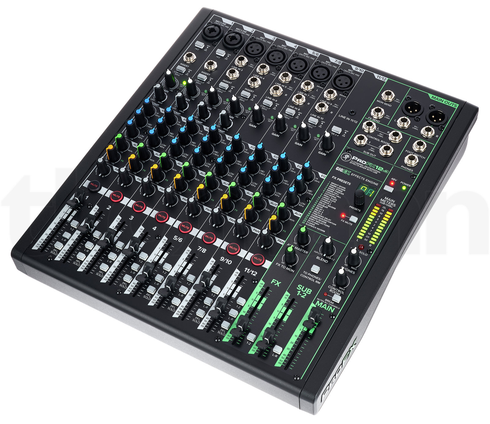 מיקסר Mackie ProFX12v3 2 מיקסר Mackie ProFX12v3 — תמונה 2