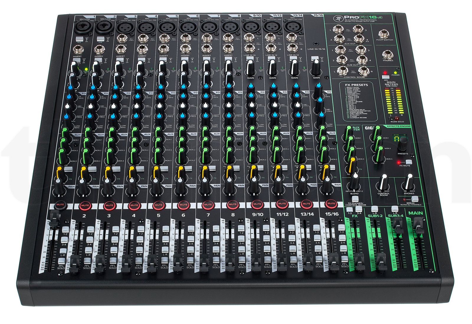 מיקסר Mackie ProFX16v3 3 מיקסר Mackie ProFX16v3 — תמונה 3