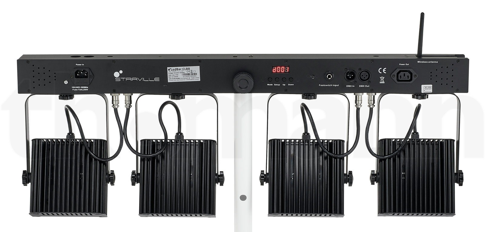 פנס PAR LED Stairville CLB8 RGBW Compact LED Bar 8 5 פנס PAR LED Stairville CLB8 RGBW Compact LED Bar 8 — תמונה 5