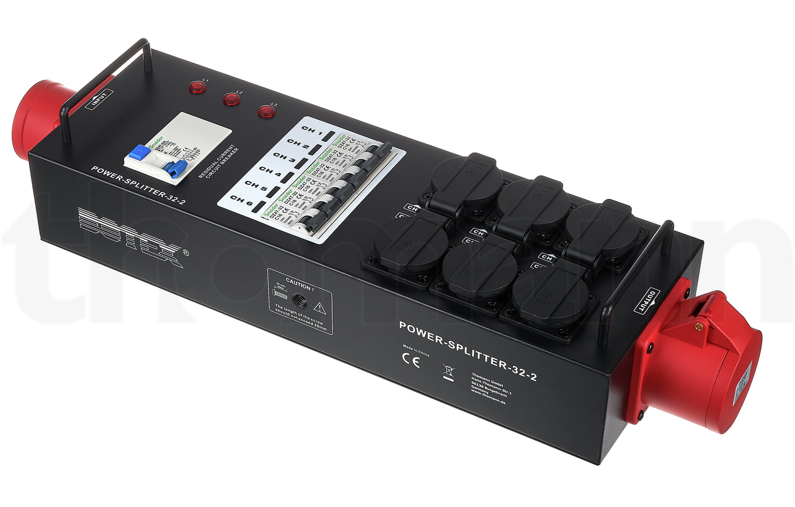 מפצל ומחלק זרם CEE Botex Power Splitter 32-2 2 מפצל ומחלק זרם CEE Botex Power Splitter 32-2 — תמונה 2