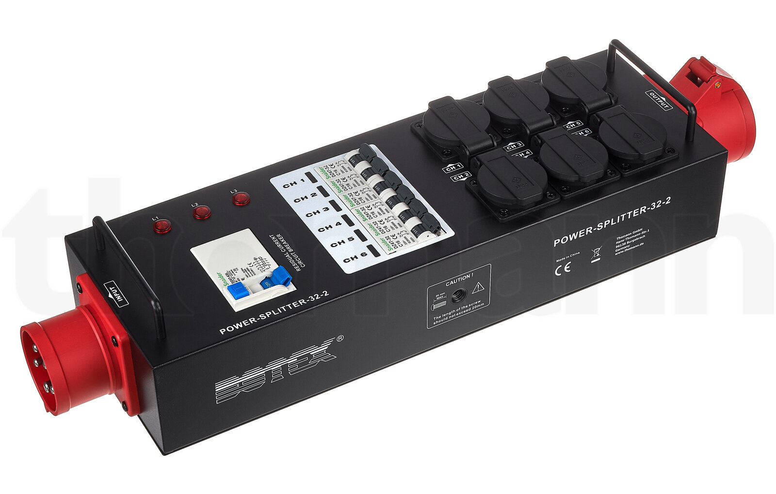 מפצל ומחלק זרם CEE Botex Power Splitter 32-2 4 מפצל ומחלק זרם CEE Botex Power Splitter 32-2 — תמונה 4