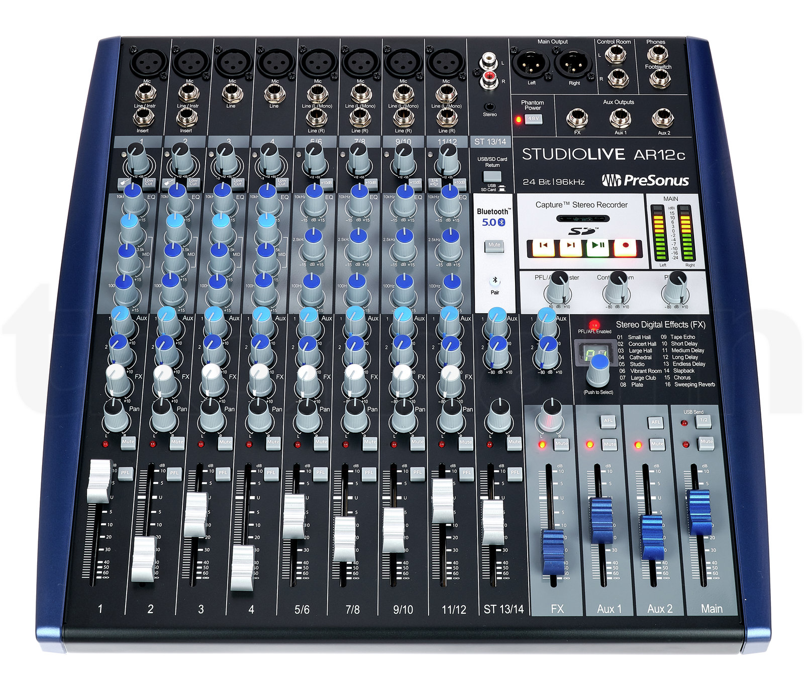 מיקסר Presonus StudioLive AR12c 3 מיקסר Presonus StudioLive AR12c — תמונה 3