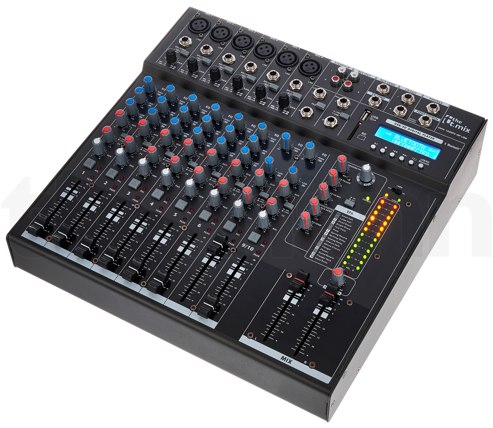 מיקסר the t.mix xmix 1202 FXMP USB 2 מיקסר the t.mix xmix 1202 FXMP USB — תמונה 2