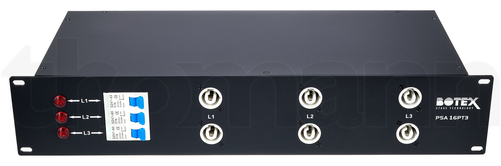 מפצל ומחלק זרם CEE Botex PSA 16PT3 3 מפצל ומחלק זרם CEE Botex PSA 16PT3 — תמונה 3