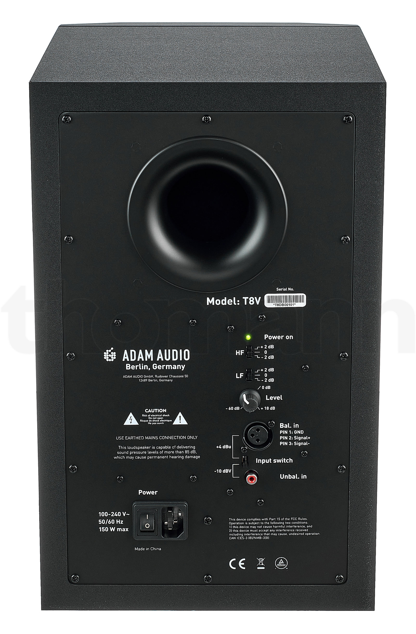 מוניטור אולפן ADAM Audio T8V Stand Bundle 4 מוניטור אולפן ADAM Audio T8V Stand Bundle — תמונה 4