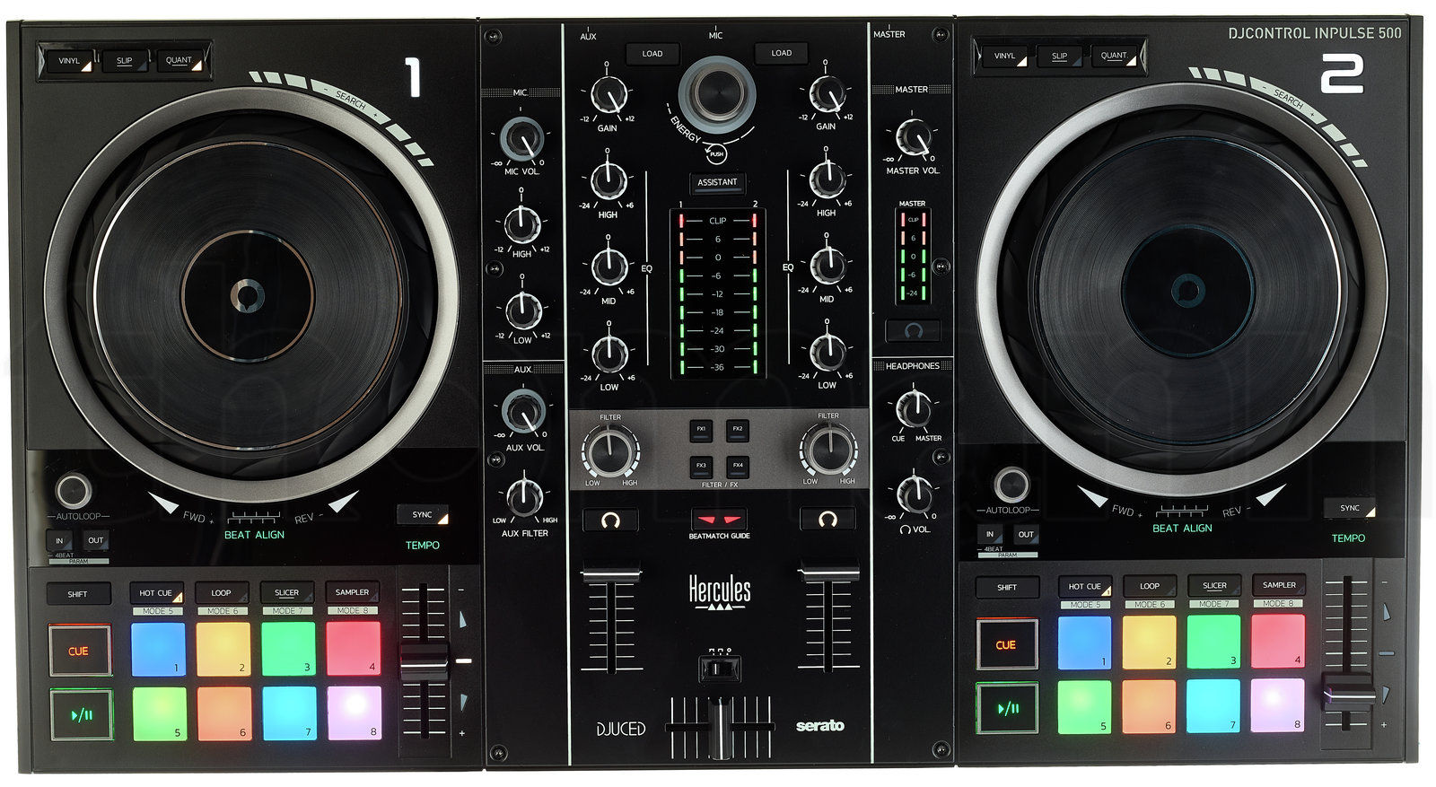 קונטרולר DJ Hercules DJ Control Inpulse 500 6 קונטרולר DJ Hercules DJ Control Inpulse 500 — תמונה 6