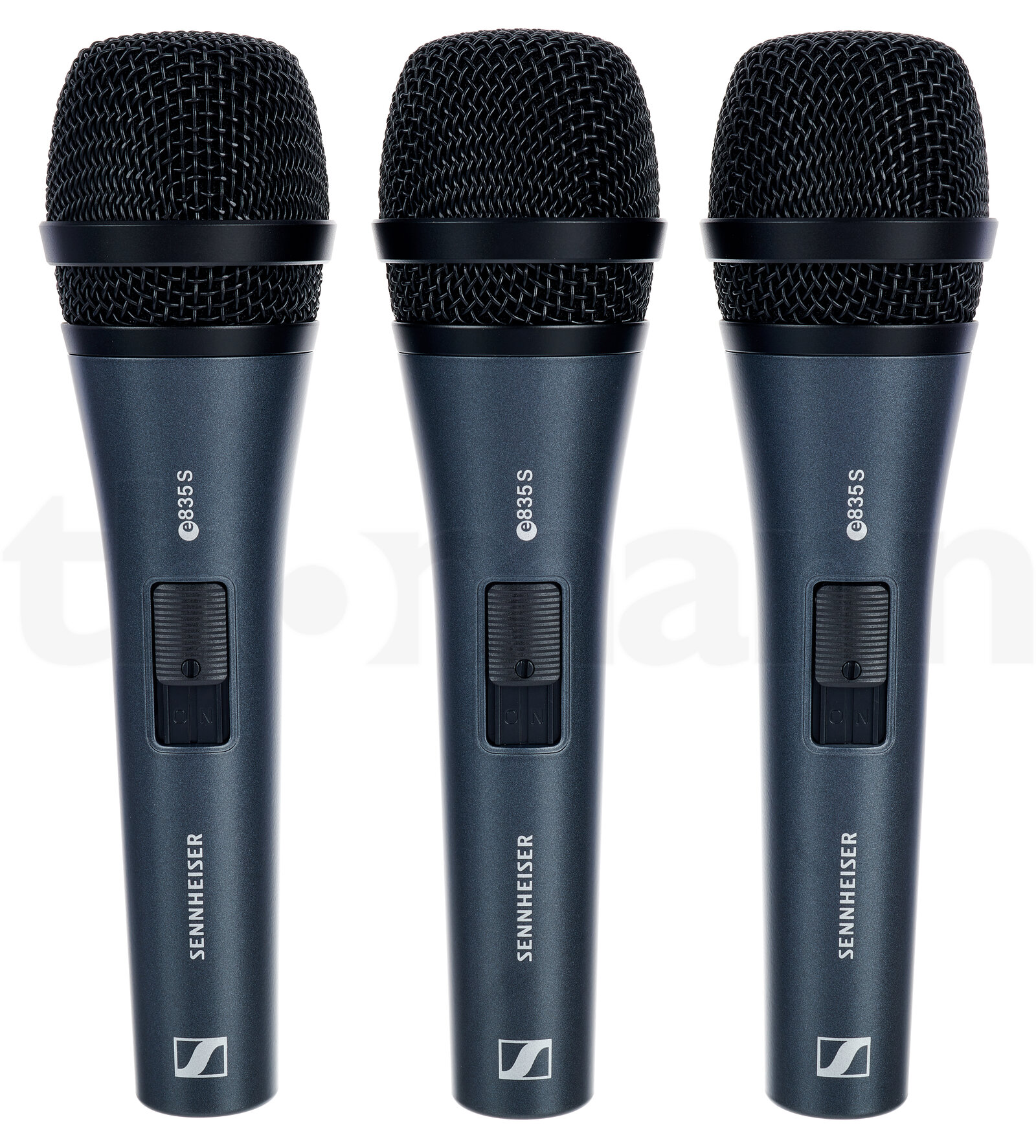 מיקרופון דינמי Sennheiser E835-S 3Pack Bundle 2 מיקרופון דינמי Sennheiser E835-S 3Pack Bundle — תמונה 2