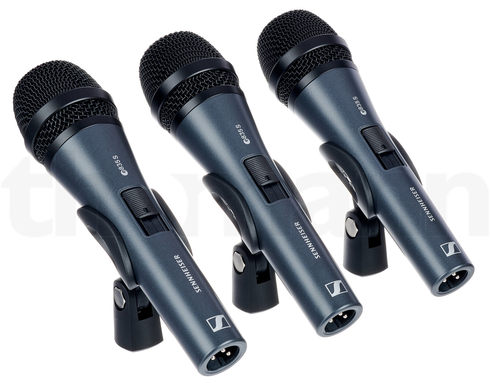 מיקרופון דינמי Sennheiser E835-S 3Pack Bundle 4 מיקרופון דינמי Sennheiser E835-S 3Pack Bundle — תמונה 4