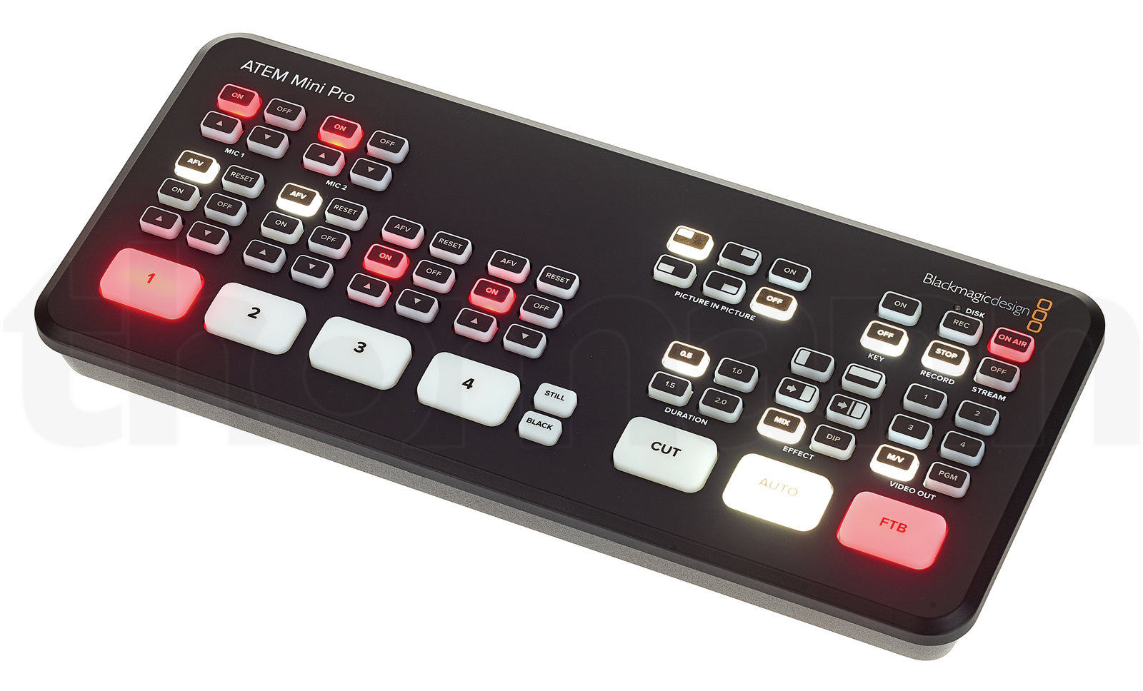 ציוד וידאו Blackmagic Design ATEM Mini Pro 2 ציוד וידאו Blackmagic Design ATEM Mini Pro — תמונה 2