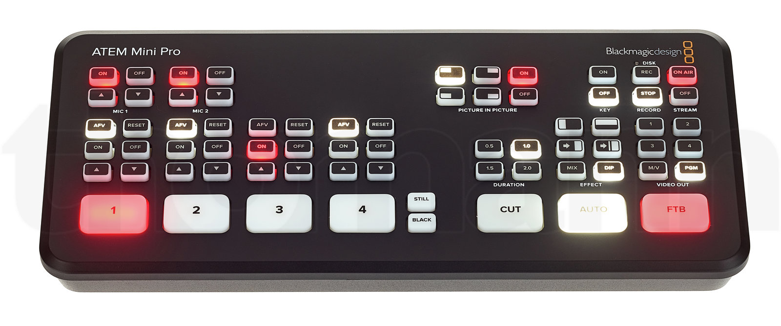 ציוד וידאו Blackmagic Design ATEM Mini Pro 3 ציוד וידאו Blackmagic Design ATEM Mini Pro — תמונה 3