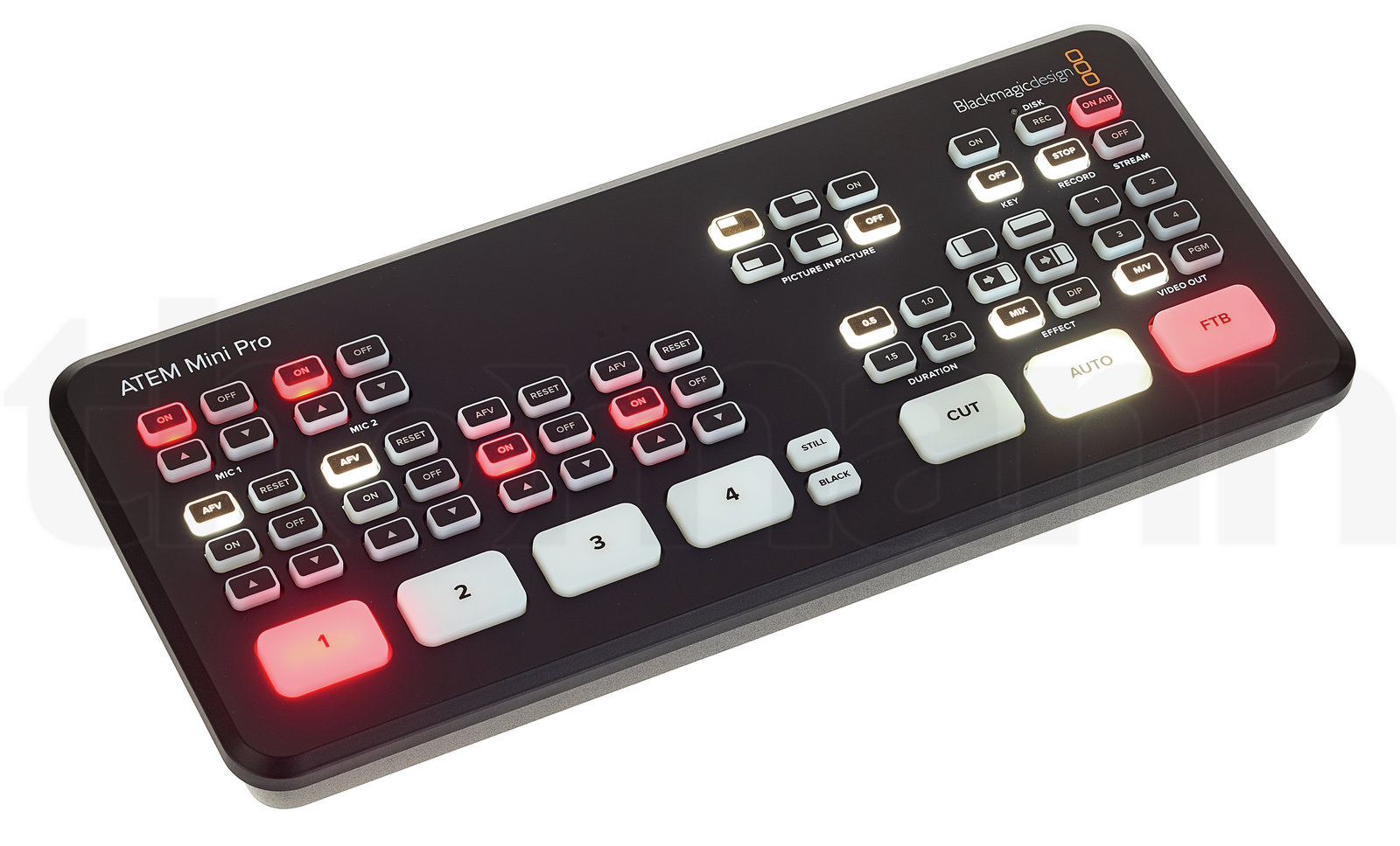 ציוד וידאו Blackmagic Design ATEM Mini Pro 4 ציוד וידאו Blackmagic Design ATEM Mini Pro — תמונה 4