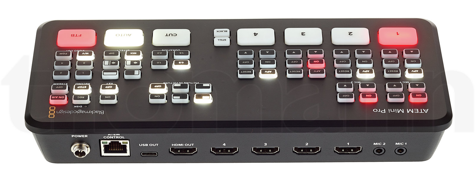 ציוד וידאו Blackmagic Design ATEM Mini Pro 5 ציוד וידאו Blackmagic Design ATEM Mini Pro — תמונה 5
