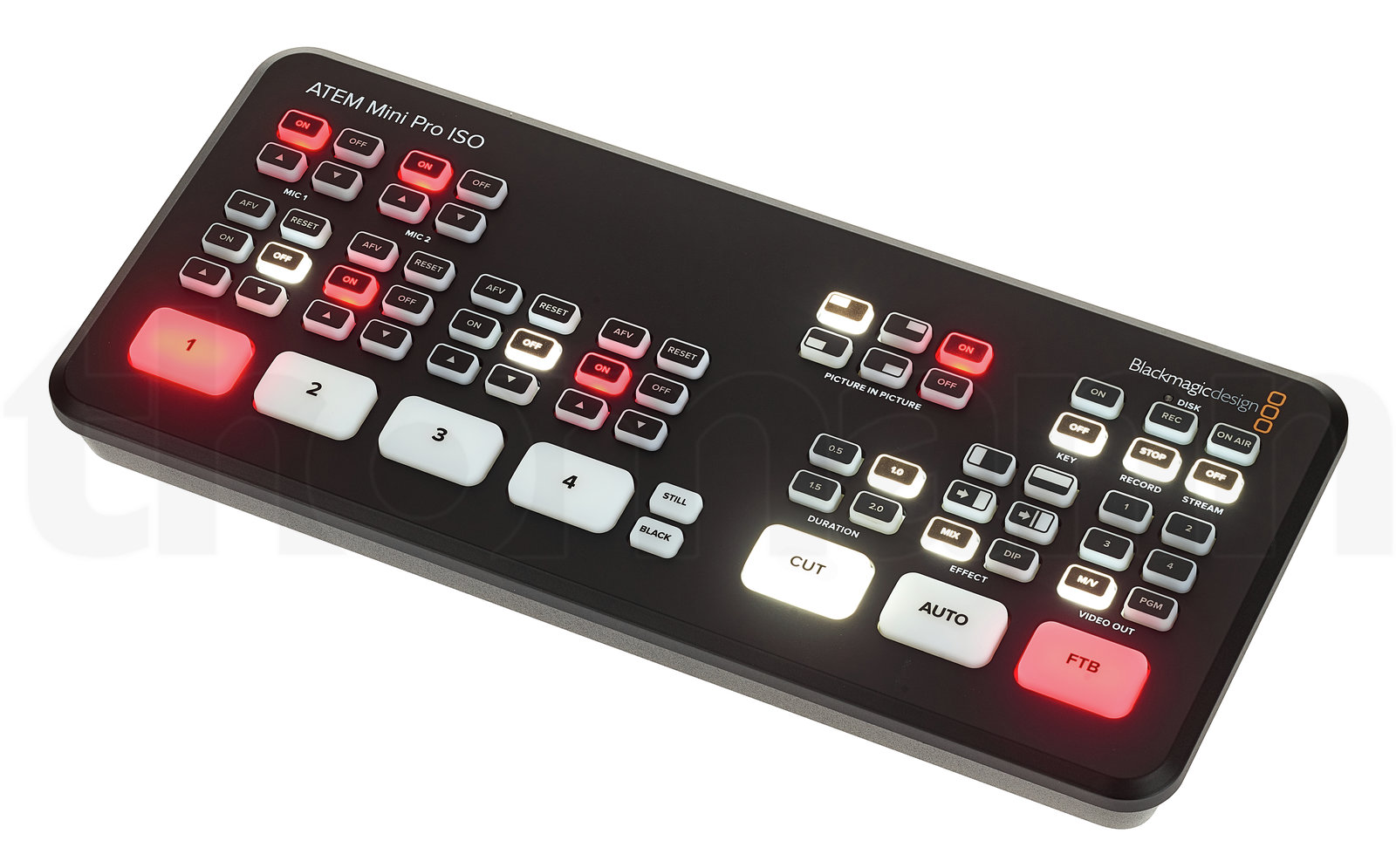 ציוד וידאו Blackmagic Design ATEM Mini Pro ISO 2 ציוד וידאו Blackmagic Design ATEM Mini Pro ISO — תמונה 2