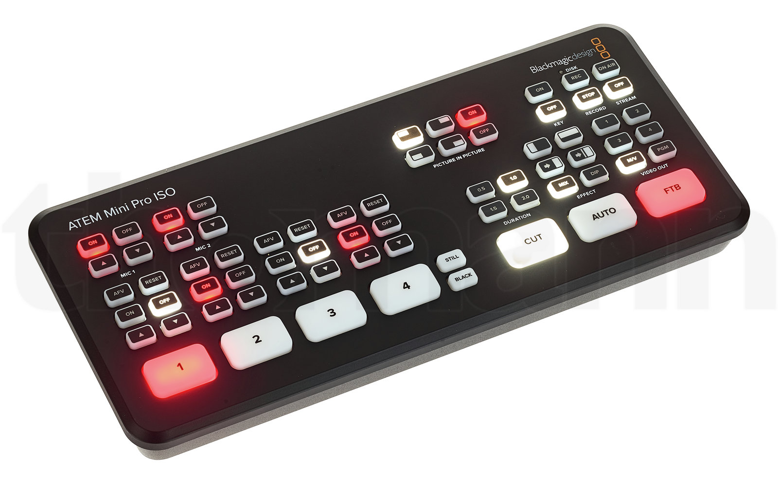 ציוד וידאו Blackmagic Design ATEM Mini Pro ISO 4 ציוד וידאו Blackmagic Design ATEM Mini Pro ISO — תמונה 4