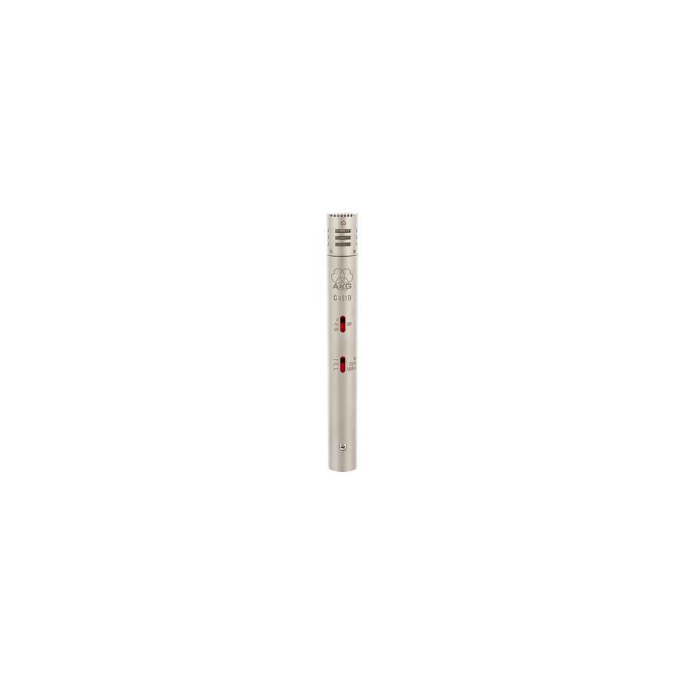 מיקרופון קונדנסר ממברנה קטנה AKG C 451 B 1 מיקרופון קונדנסר ממברנה קטנה AKG C 451 B — תמונת מוצר