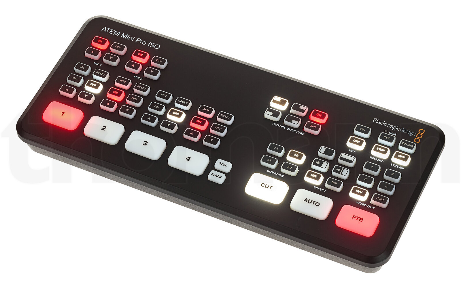 ציוד וידאו Blackmagic Design ATEM Mini Pro ISO Bundle 2 ציוד וידאו Blackmagic Design ATEM Mini Pro ISO Bundle — תמונה 2