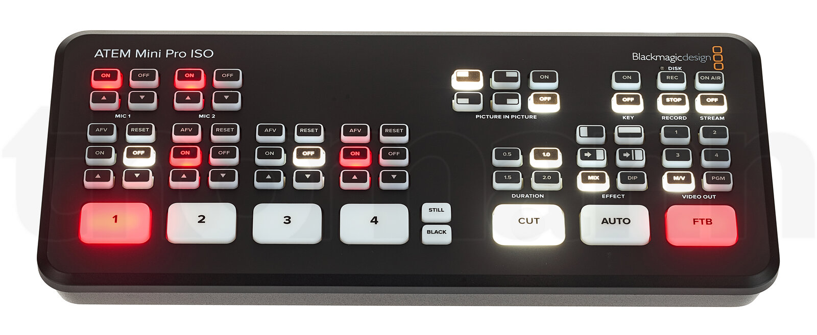 ציוד וידאו Blackmagic Design ATEM Mini Pro ISO Bundle 3 ציוד וידאו Blackmagic Design ATEM Mini Pro ISO Bundle — תמונה 3