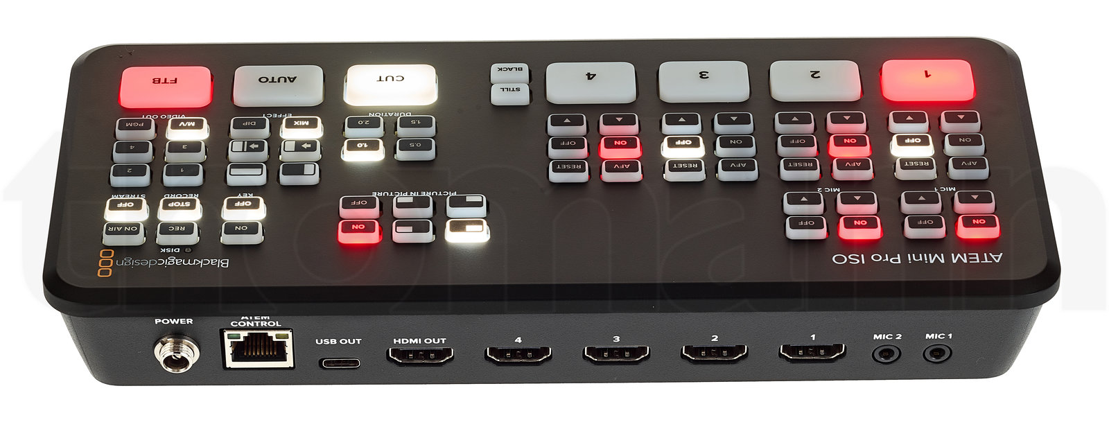 ציוד וידאו Blackmagic Design ATEM Mini Pro ISO Bundle 4 ציוד וידאו Blackmagic Design ATEM Mini Pro ISO Bundle — תמונה 4