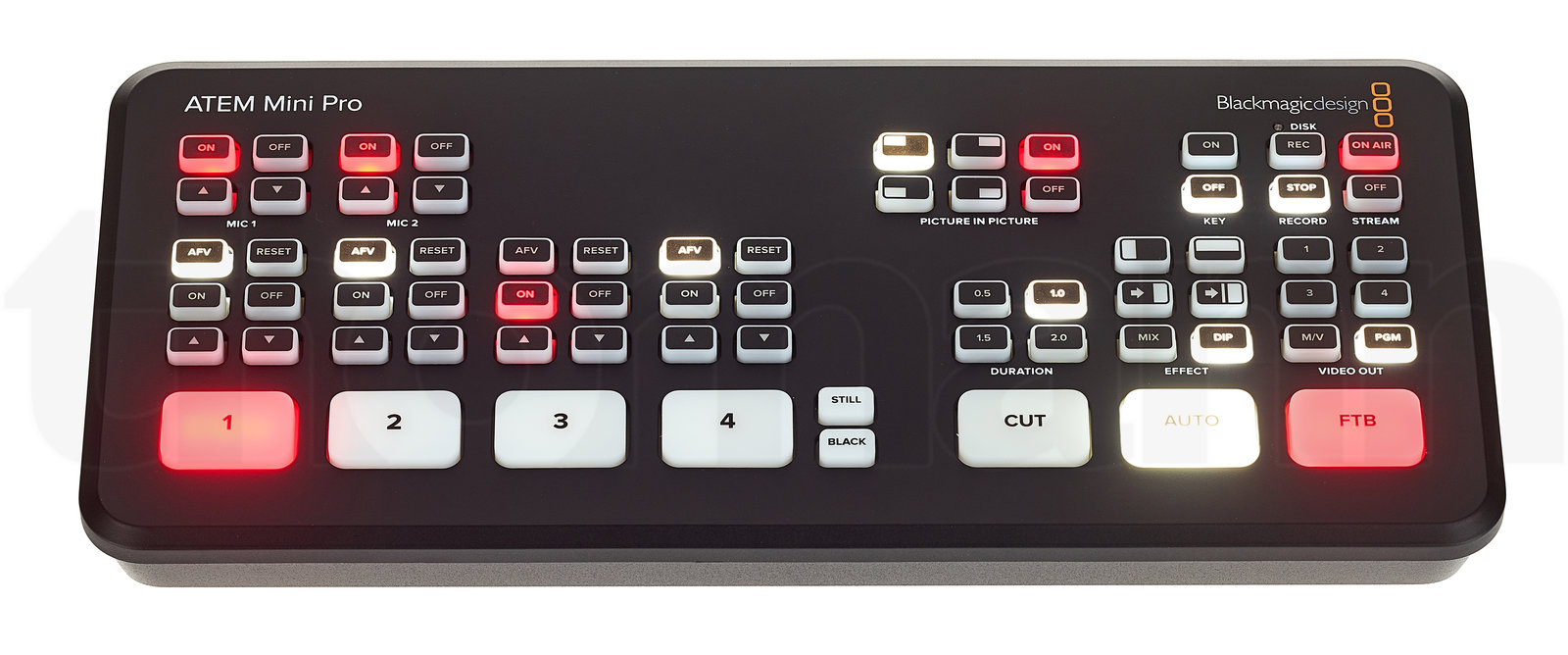 ציוד וידאו Blackmagic Design ATEM Mini Pro Bundle 3 ציוד וידאו Blackmagic Design ATEM Mini Pro Bundle — תמונה 3
