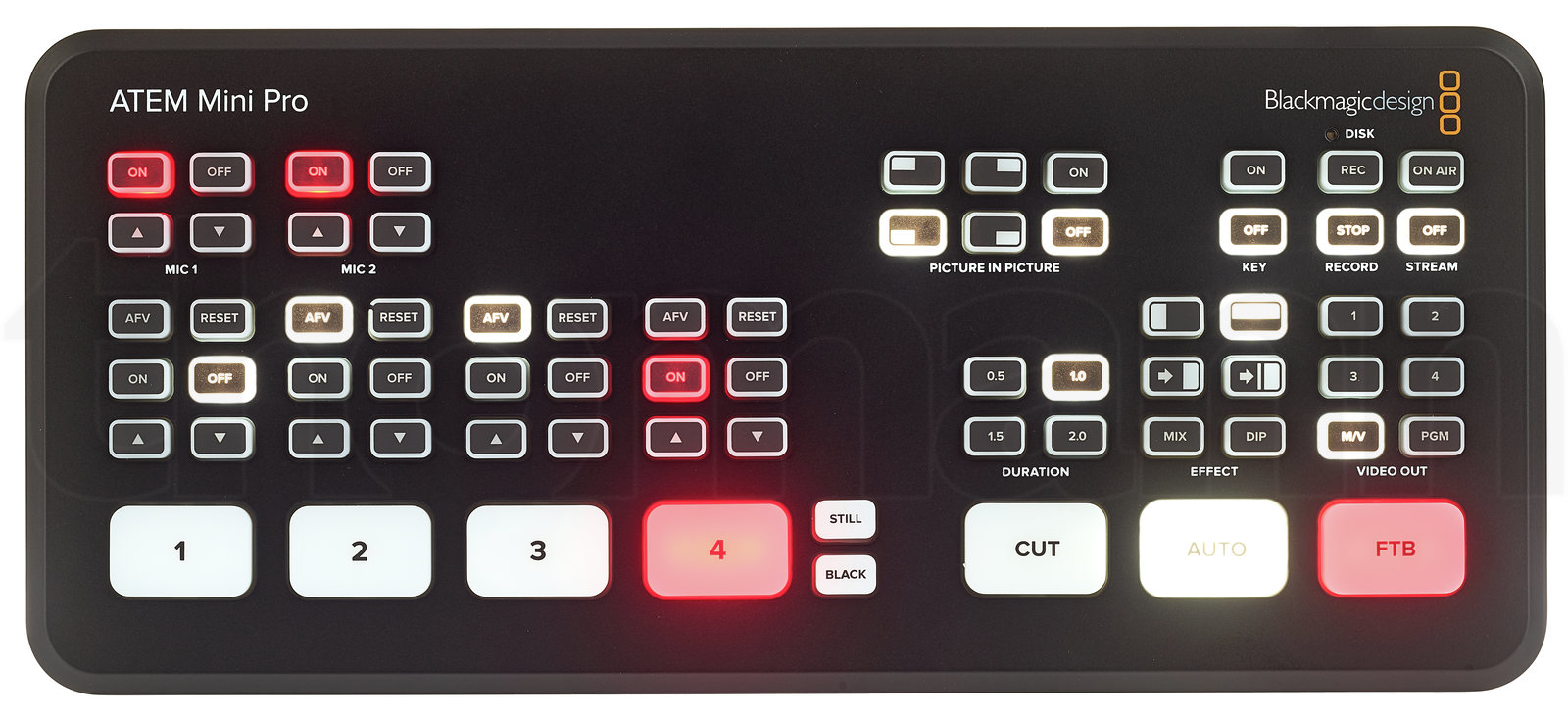 ציוד וידאו Blackmagic Design ATEM Mini Pro Bundle 6 ציוד וידאו Blackmagic Design ATEM Mini Pro Bundle — תמונה 6