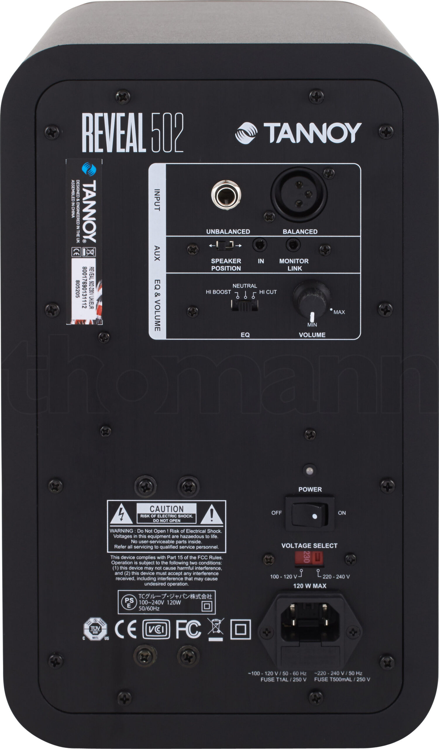 מוניטור אולפן Tannoy Reveal 502 Stand Bundle 4 מוניטור אולפן Tannoy Reveal 502 Stand Bundle — תמונה 4